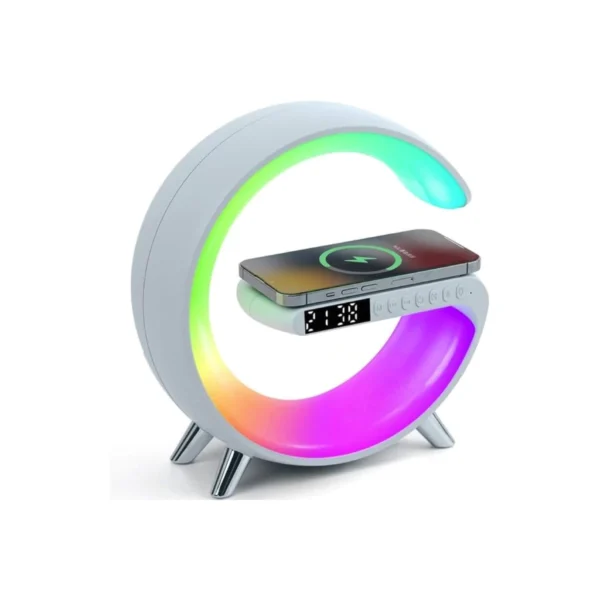Smart Light Sound Machine G63 - Lámpara RGB y carga inalámbrica