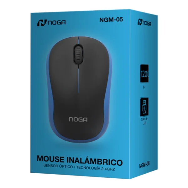 Mouse Inalambrico Noga Usb Pc Wireless Ngm-05 - Image 2
