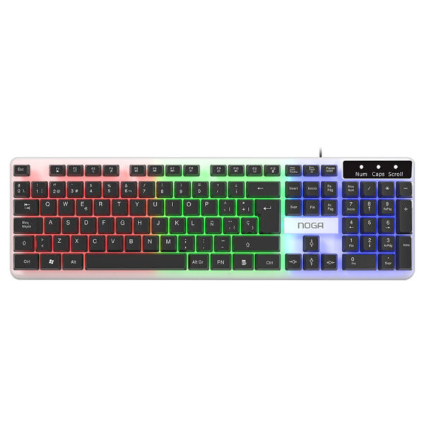 Teclado Gamer Noga Nkb-t100 Led Retroiluminado Usb - Image 2