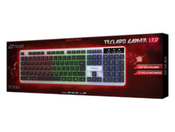 Teclado Gamer Noga Nkb-t100 Led Retroiluminado Usb