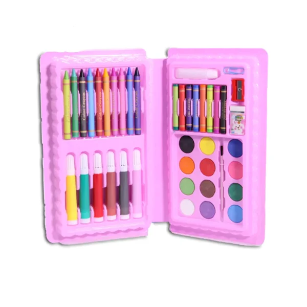 Valijita de Arte 42 piezas Rosa