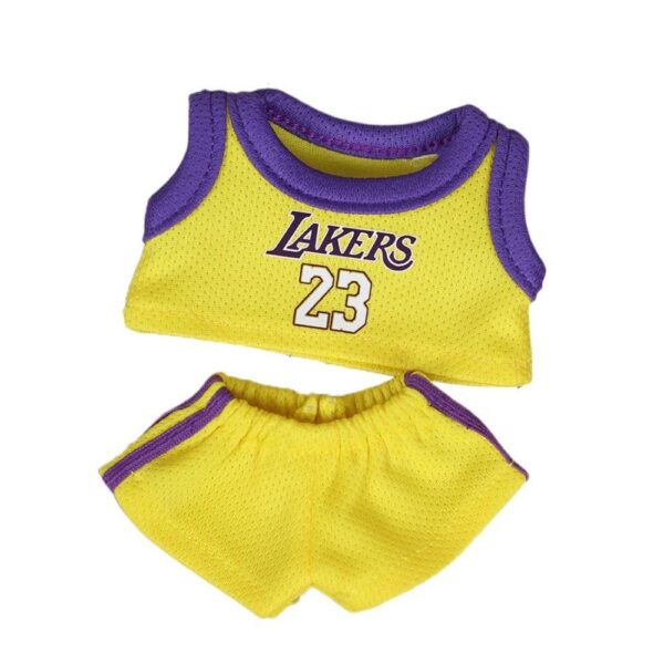 Labubu ROPITA CON VERCLO Clothes 17cm 15cm 17cm Labubu Basketball - Image 2