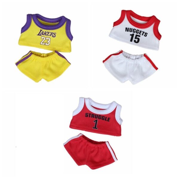 Labubu ROPITA CON VERCLO Clothes 17cm 15cm 17cm Labubu Basketball
