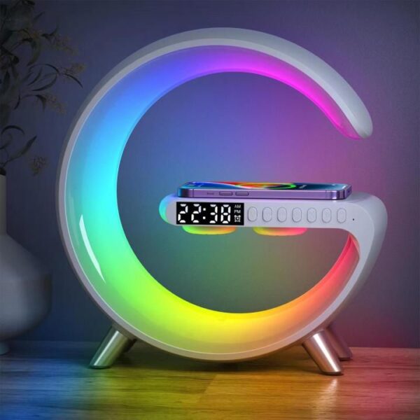 Smart Light Sound Machine G63 - Lámpara RGB y carga inalámbrica - Image 3