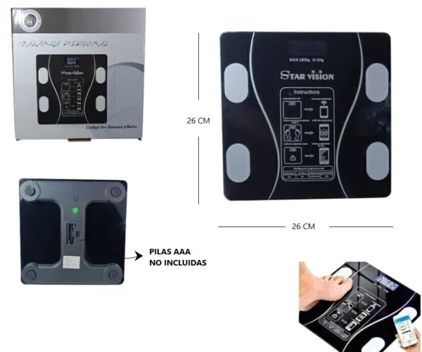 Balanza Star Vision Bluetooth control por App SV-BALANZA - Image 2