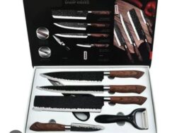 Juego de 6 Cuchillos Afilados De Uso Diario ER-0588