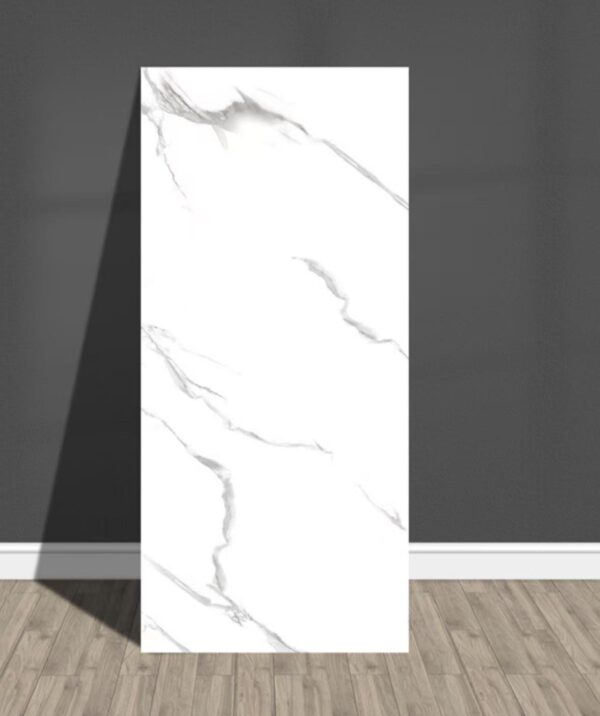 Vinilo Símil Mármol Blanco Autoadhesivo 40cm X 80cm