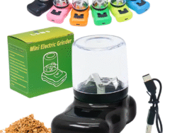 Mini Molinillo Para Tabaco ELECTRIC GRINDER Lens