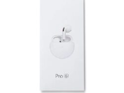 Auricular Bluetooth Pro 6 Con BLANCA