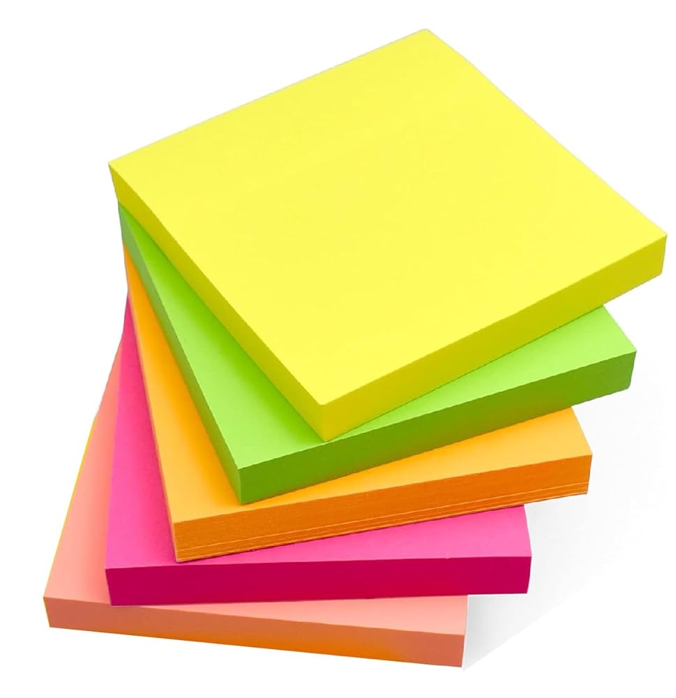 Notas Adhesivas Bakco 76 X 76mm Fluo 400 Hojas