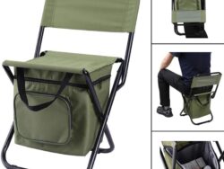 Silla Plegable Portátil con Bolsa Conservadora