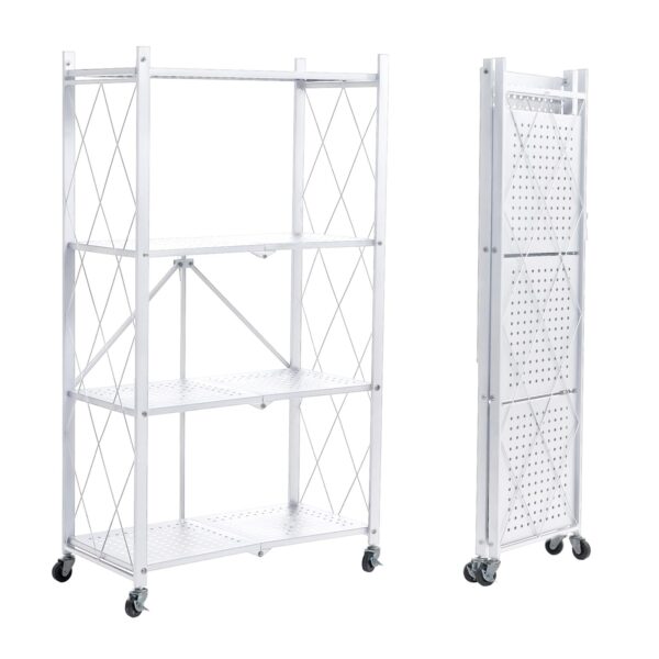Estante Plegable 4 Pisos 124x71x34cm
