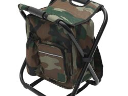 Silla Plegable De Camping Conservadora Mochila Varios Colores