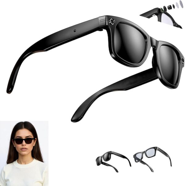Lentes Inteligentes Con Cámara Y Microfono