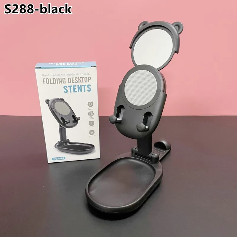 Soporte plegable de Escritorio Con Espejo - Image 3