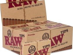 Filtros Pre-enrollados Raw 20 x Caja