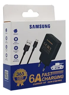 Cargador Samsung Tipo C Fast Charging 6A E36S - Image 2