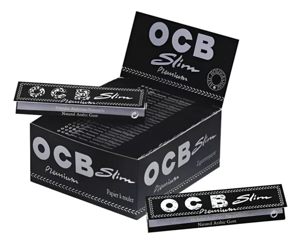 Papel Ocb Slim Premium King Size X 50 Unidades Caja Cerrada - Image 2