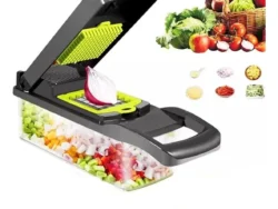 Picador Rayador De Frutas Y Verduras Mandolina Multifunción Suono