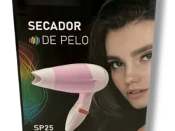 Secador De Pelo Plegable 1800w Portatil Viaje Seis SP25