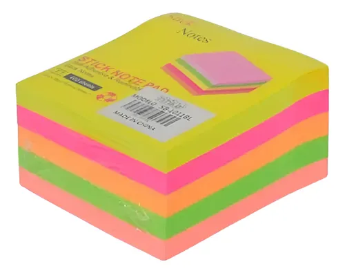 Notas Adhesivas Bakco 76 X 76mm Fluo 400 Hojas - Image 2