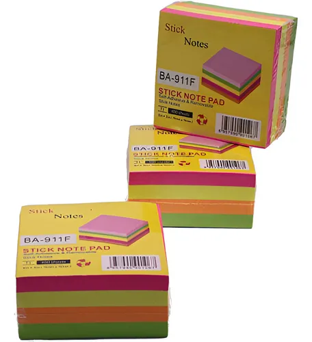 Notas Adhesivas Bakco 76 X 76mm Fluo 400 Hojas - Image 3