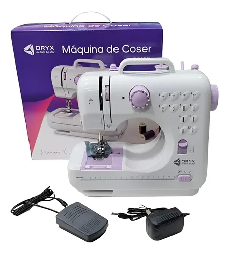 Maquina De Coser Portatil Oryx Sm-1200