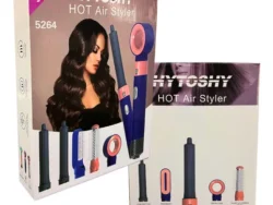 Secador De Pelo Y Cepillos 5 En 1 Set Modelador 5264