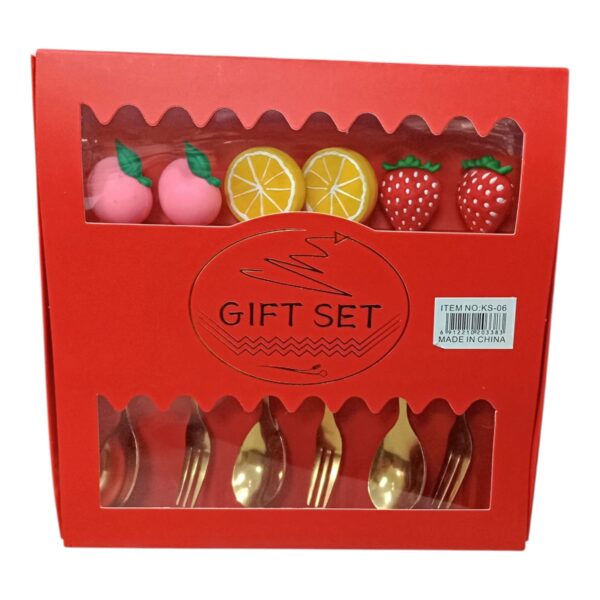 Set de 6 Cubiertos Para Niños con Diseños KS-06