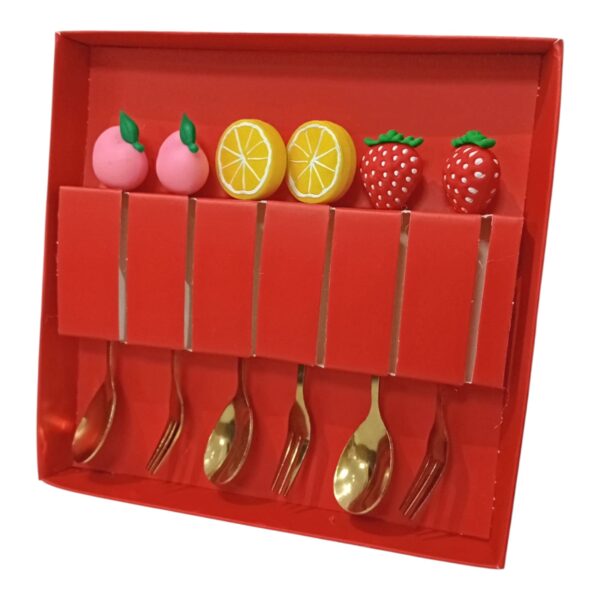 Set de 6 Cubiertos Para Niños con Diseños KS-06 - Image 2