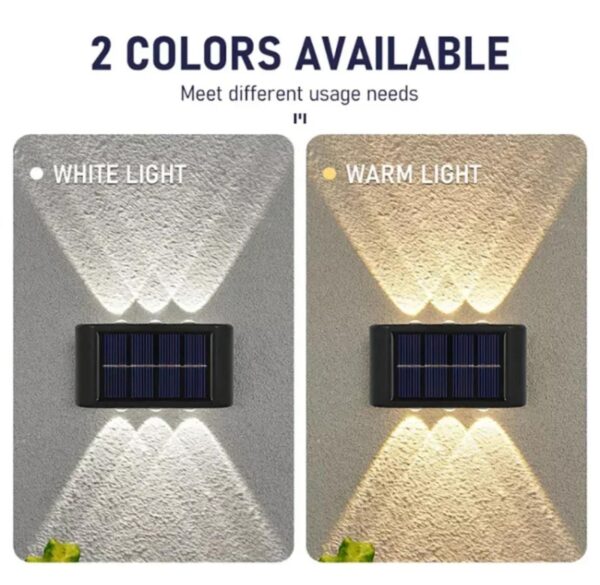 Lampara Solar 5 LED con Panel Integrado CBK BK-8 - Image 2
