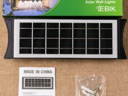 Lampara Solar 5 LED con Panel Integrado CBK BK-8