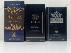 Combo Emprendedor 3 Perfumes Masculinos 100ml Kenz Al Malik, Philos Opus Noir, Perseus ✨