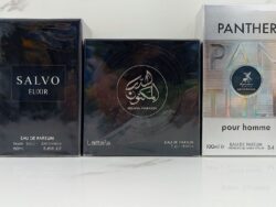 Combo Emprendedor 3 Perfumes Masculinos Salvo Elixir, Panther y Dar Al Maknoon ✨