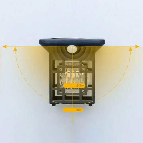 Lampara solar farol con sensor movimiento JD-1578/1579 - Image 3