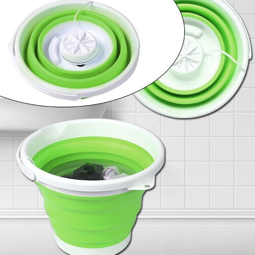 Mini balde lavarropas USB portátil y plegable - Image 2