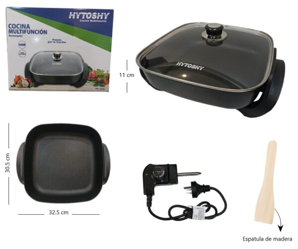 Olla Electrica Sarten Cocina Multifuncion 1500w PA-2005