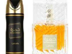 Lattafa Kit Khamrah – Perfume 100ml + Deo Spray 200ml