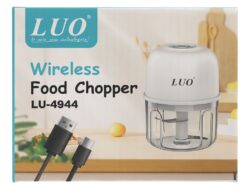 Picador de Alimentos Inalámbrico LUO LU-4944 Recargable