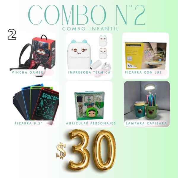 Combo 2 Emprendedor De Niños