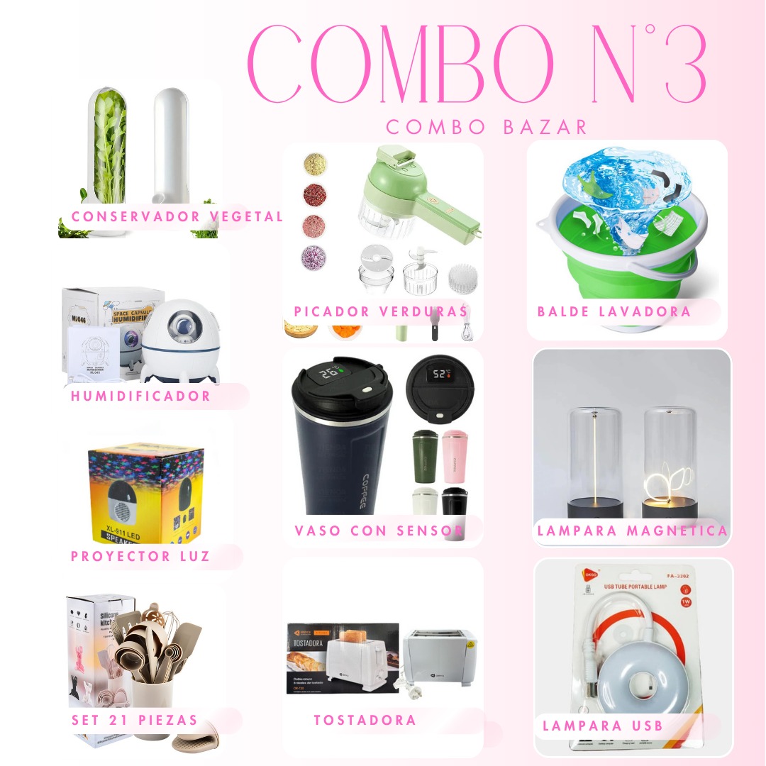 Combo 3 Emprendedor De Bazar