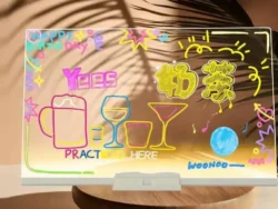 Pizarra Interactiva Con Luz Y Marcadores DIY2020