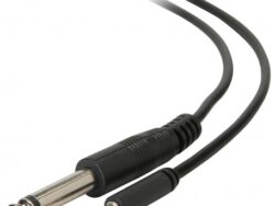 Cable Aux a Microfono 3.5 A 6.5 3 Metros