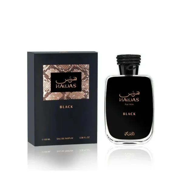 Perfume Hawas Rasasi Black EDP Rasasi 100ml