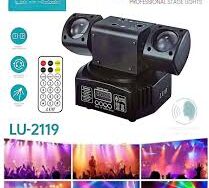 LASER FLASH LUZ robotica bolichera multi efectos LU-2119