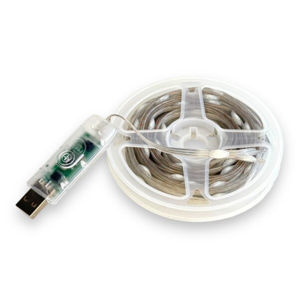 Tira Led 3528 Rgb 5m Con Control Remoto USB RGBU-5M - Image 2