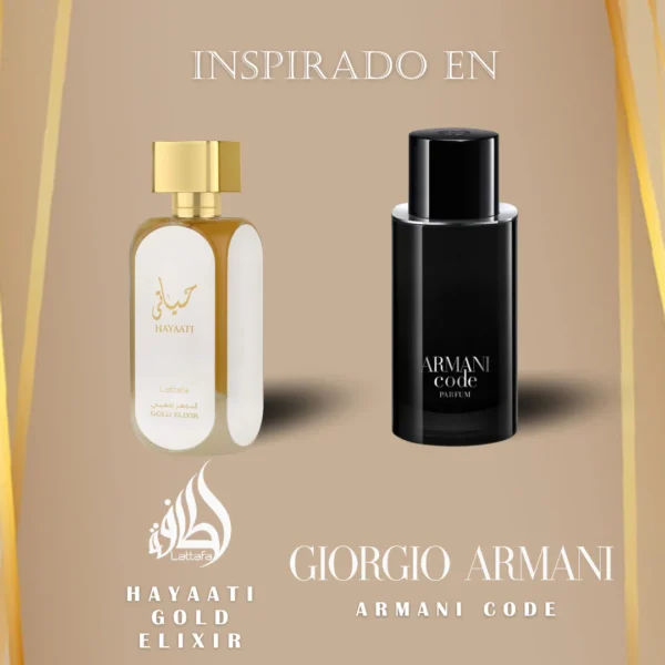 Perfume Lattafa Hayaati Gold Elixir 100 Ml - Image 3