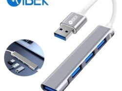 Adaptador USB HUB 4 Puertos Con Extensión USB 3.0 IK-A007