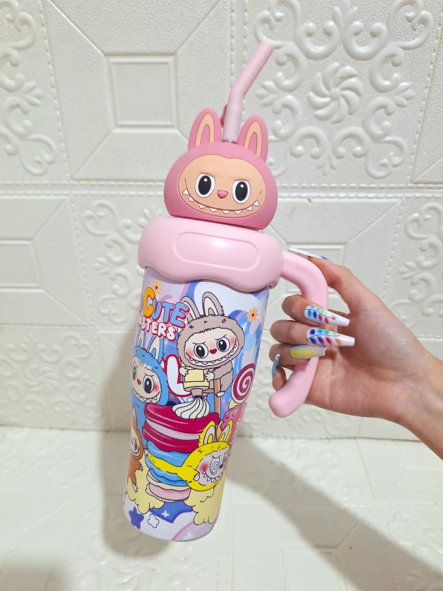 Vaso Quencher 900ml Con Cabeza de Varios Personajes - Image 4