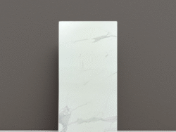 Lamina Vinilo Simil Marmol PVC 30 x 60 Blanco Pack X 5u.